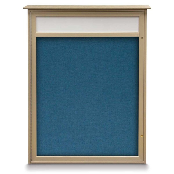 Double Door Enclosed Indoor Letterboard